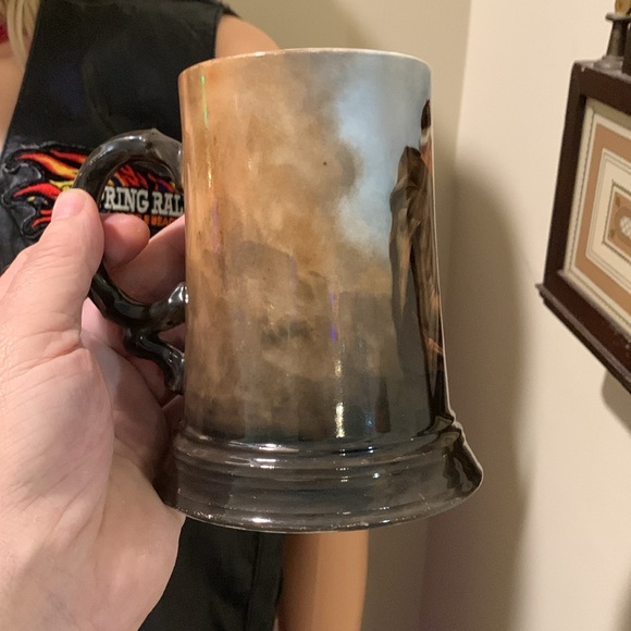 Antique Limoges J.P.L. France Jean Pouyat Limoges Beer Stein Monk At Keg - Picture 3 of 13